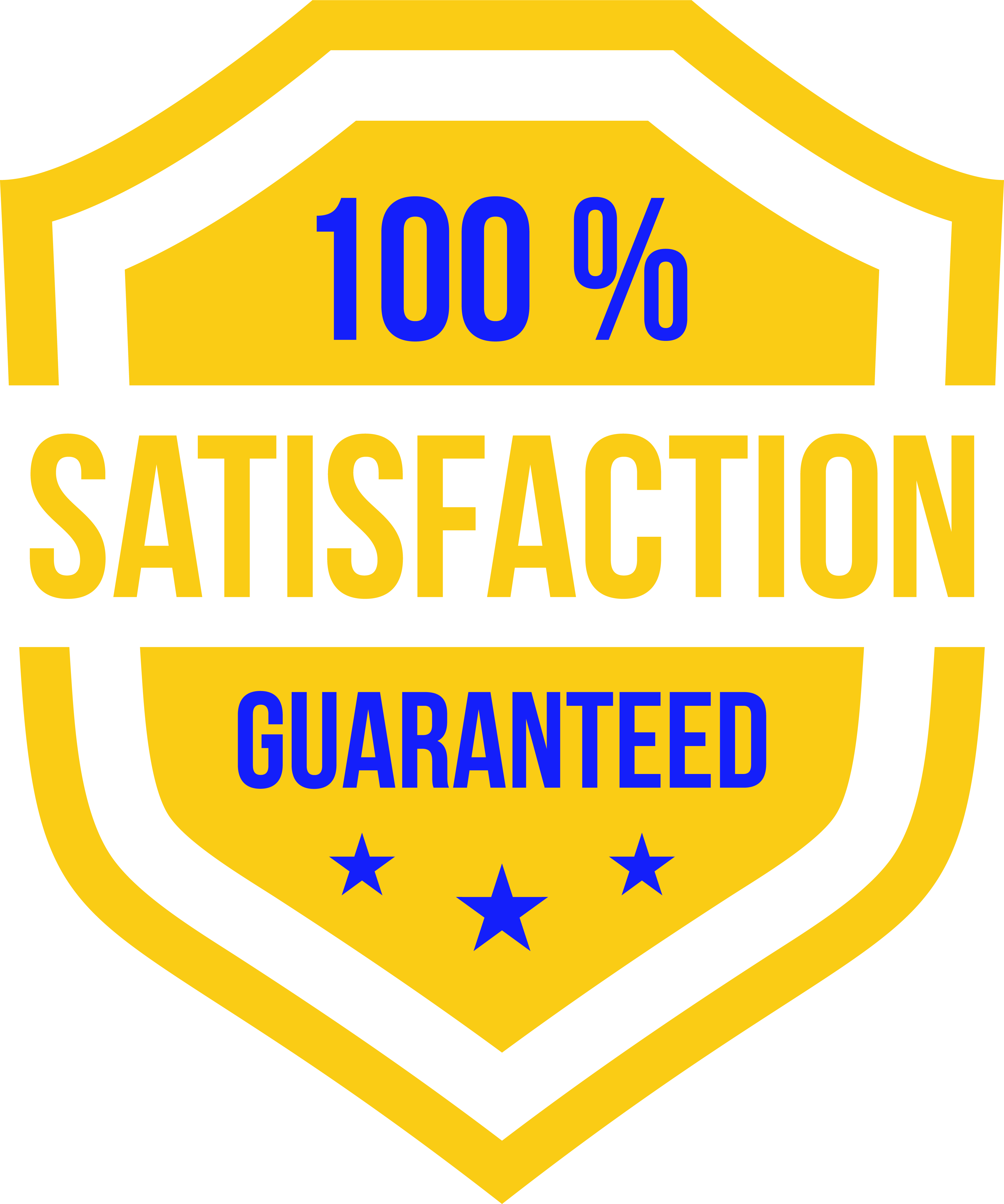 100% Satisfaction Guaranteed